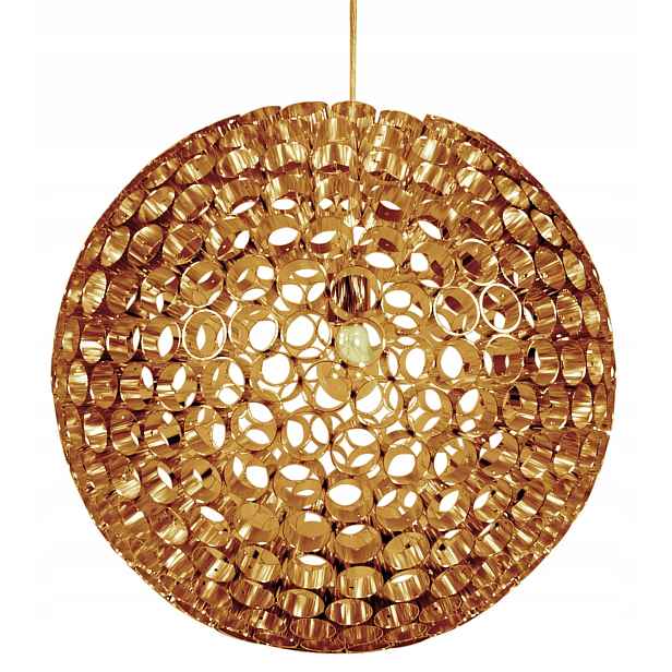 Závěsná lustrová lampa Candellux Abros měděná