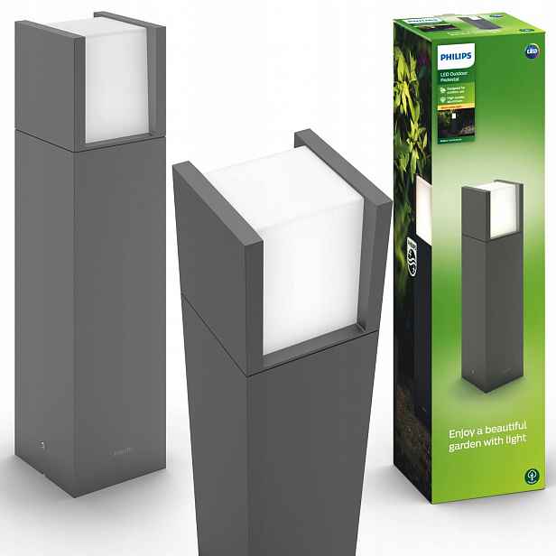 Zahradní Led lampa venkovní stojící 6W IP44 sloupek 40 cm Arbour Philips