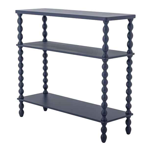 Modrý konzolový stolek 30x90 cm Salino – Bloomingville