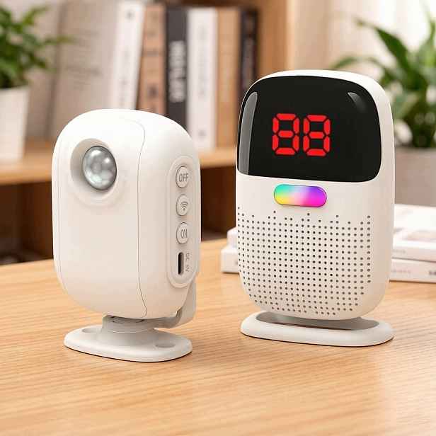 Bezdrátový pohybový senzor ID Pager 300 m Alarm pro domácnost a seniory