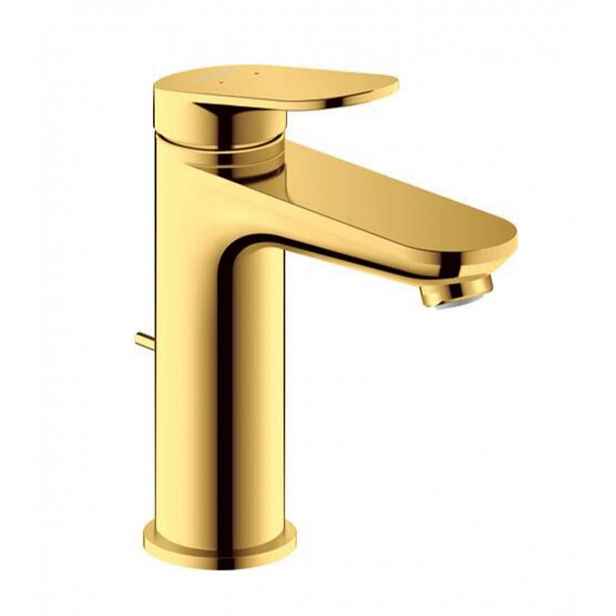 Duravit Wave - Umyvadlová baterie s výpustí, zlatá WA1020001034