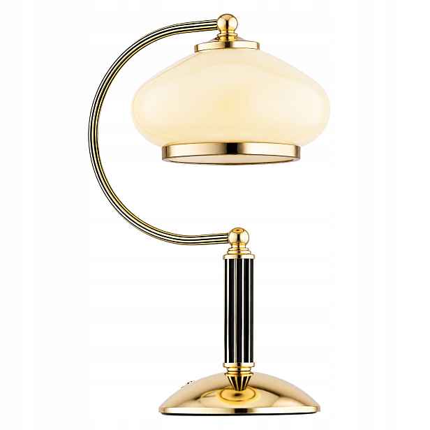 Noční lampa retro zlato-ecru 1xE27 15W astoria imperial Alfa
