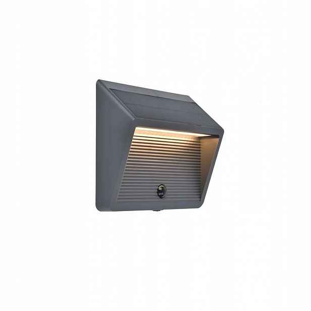 Solární Led nástěnná lampa Linko Solar 11,5W Lutec