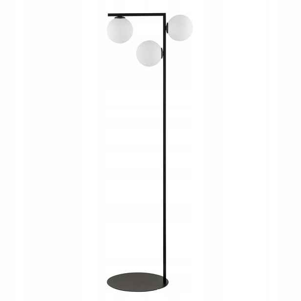 Stojící podlaha Andy Černá Nastavitelná 3xG9 12W Ocel Sigma Lighting 150 cm