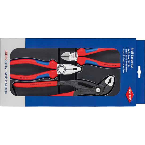 Sada kleští 00 20 09 V01 montážní kleště 3ks 002009V01 Knipex