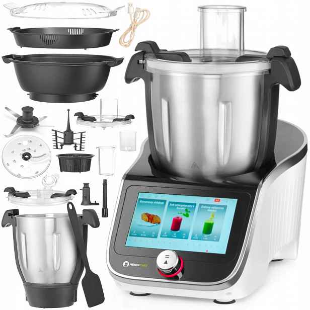 Kuchyňský robot Hendi Chef 4,5 l 1400 W 20 funkcí s váhou 221761 Hendi