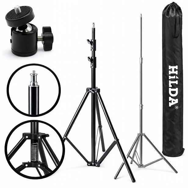 Stativ Pro Laser Tripod 2,9 M, Laserová Vodováha, Stabilní, Vysoké Tlumení Nárazů
