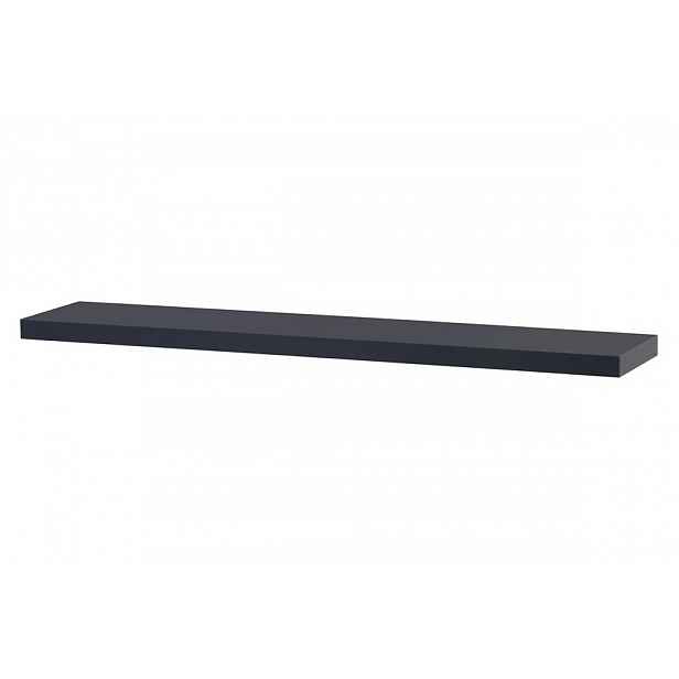 Nástěnná polička P-002 120 cm Autronic Šedá
