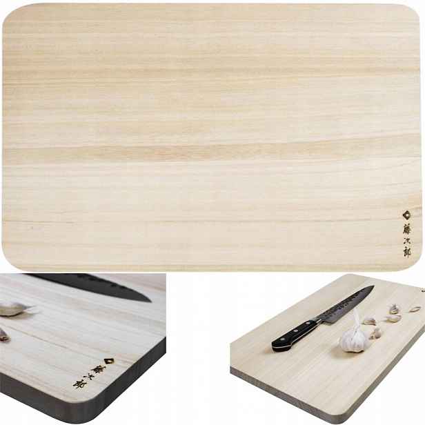 Tojiro Japonská univerzální krájecí deska ze dřeva Paulownia 45x29x2 cm