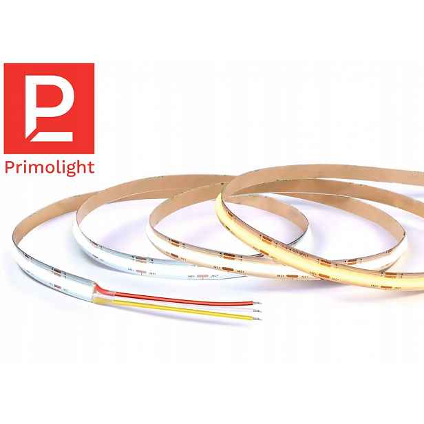 Led páska vyměnitelná bílá Cob Cct 24V 140W 2700-6500K 624LED/m Neon Mocná 10 m