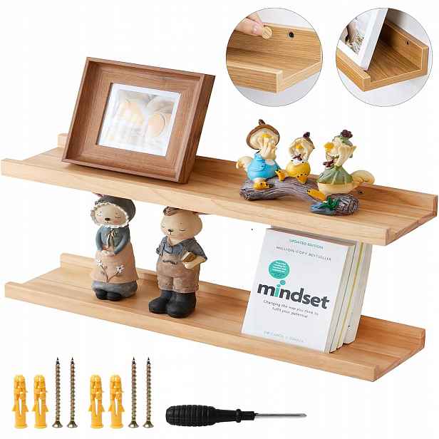 Závěsná Police 2KS Artisan Kompletní Sada Rustikální Loft Závěsný Regál