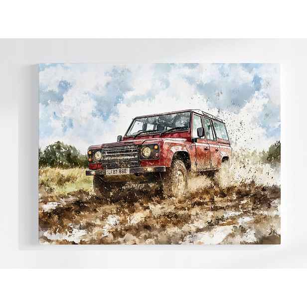 Plakát Auto Terénní Sport Hobby Off Road 100x75