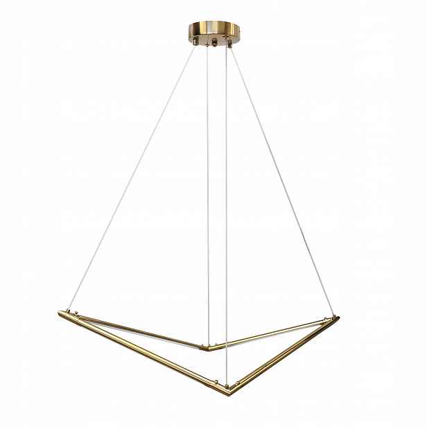 Toolight Led Lampa APP1776-CP Zlatá kartáčovaná