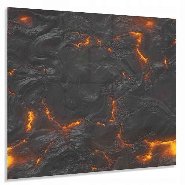 Tvrzený Panel 65x60cm 4mm Lacobel Ochranný Dekorativní Do Kuchyně