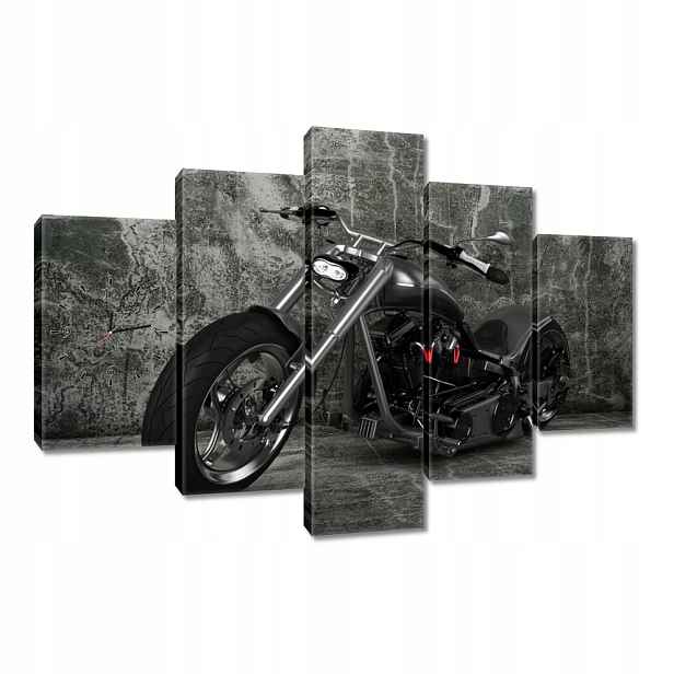 Nástěnné hodiny 150x105 Americký chopper