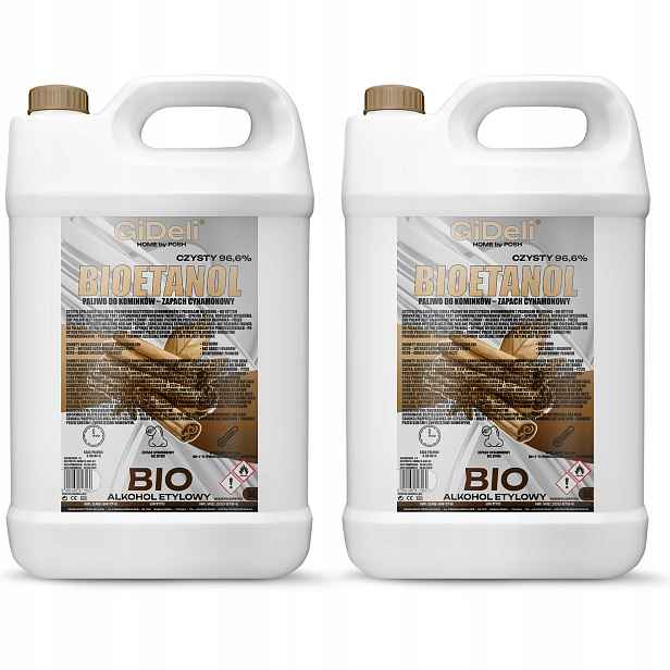 Bioetanol do krbu 2x 5 l s vůní skořice biopalivo