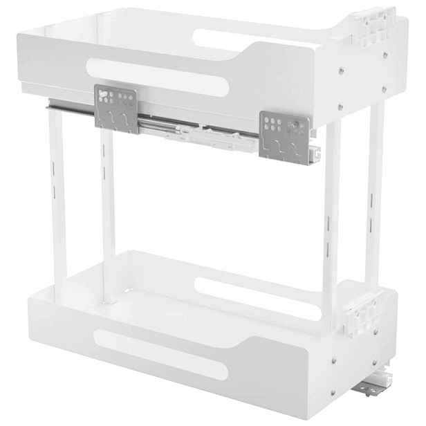 Koš Cargo 30 Pro Box Nomet Do Skříňky 30CM Plný Výsuv Samodotahovač Bílý