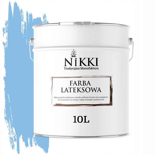 Barva Královská Světle Modrá H0141 10L Hluboká Matná Na Stěny