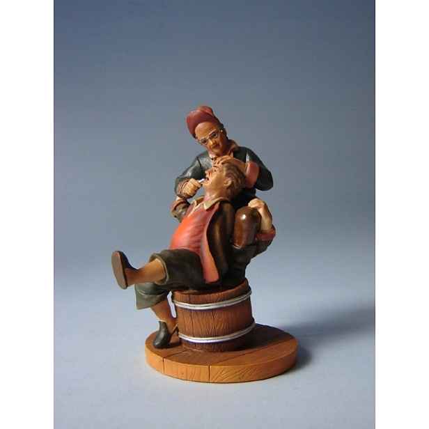 Figurka Zubař a pacient Extrakce podle Van Heemskerck, Parastone 13 cm