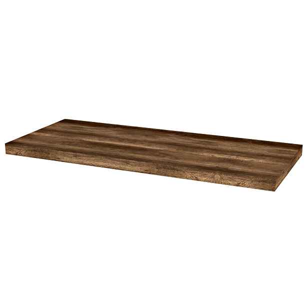 Sapho AVICE deska pod umyvadlo 110x39cm, tl.5cm, dub tmavý