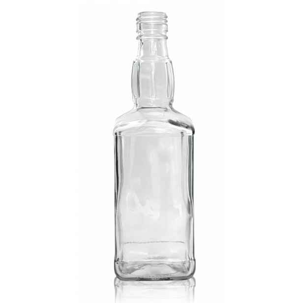 Skleněná lahev Square 500 ml PP 28