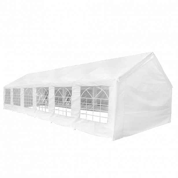 vidaXL Bílý party stan 12 x 6 m