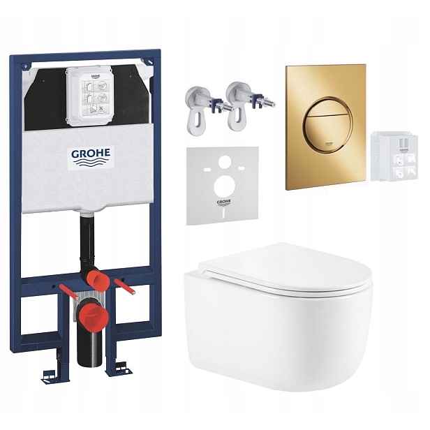 7v1 Wc Set, Stelaz Grohe Slim Wc Mísa Tornado Imprese Tlačítko