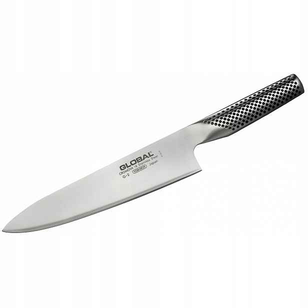 Nůž 20 cm Global G-2 a diamantová ocílka Taidea 600