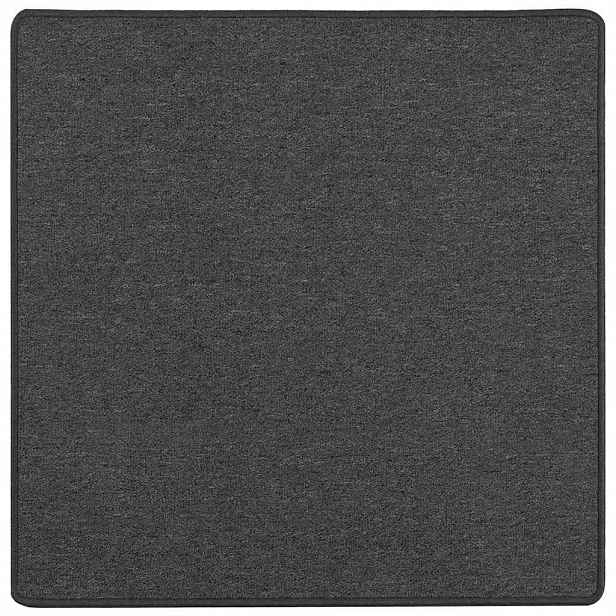 vidaXL Běhoun Tmavě šedá 100 x 100 cm 100% polypropylen