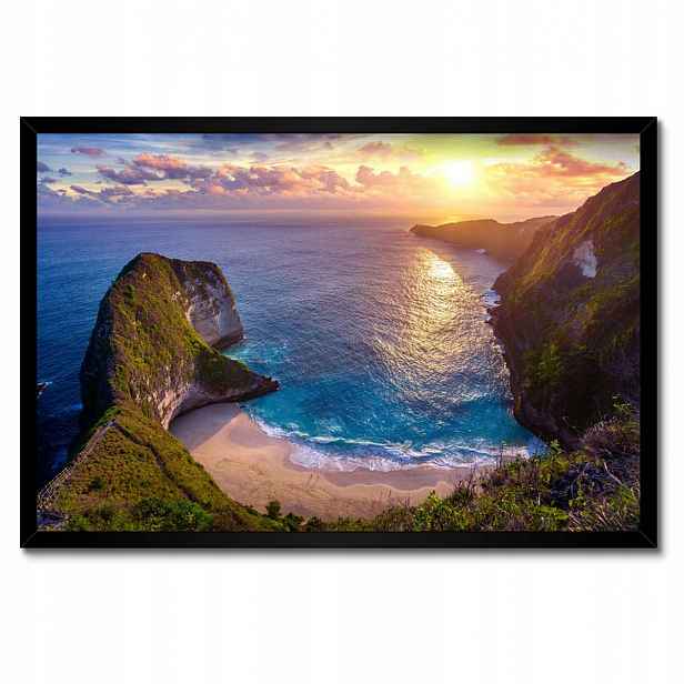 Plakáty v rámu 60x40 Západ slunce nad mořem