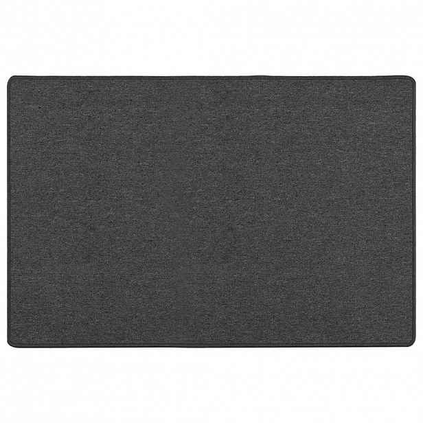 vidaXL Běhoun Tmavě šedá 100 x 150 cm 100% polypropylen