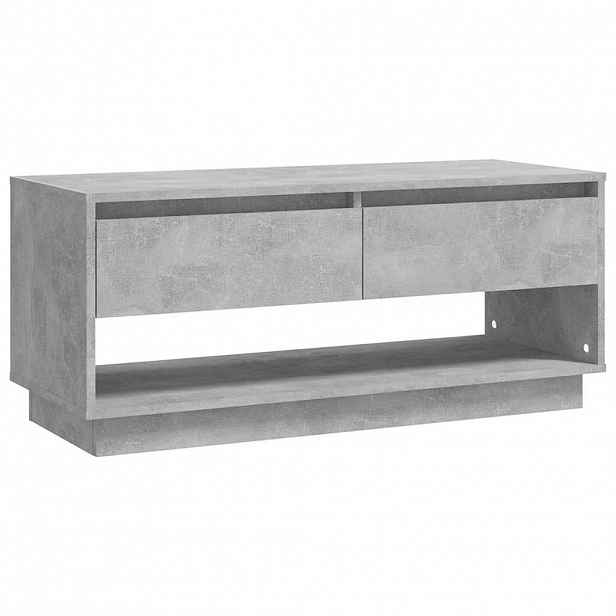 vidaXL TV skříňka betonově šedá 102 x 41 x 44 cm kompozitní dřevo