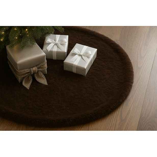 Christmas Tree Rug Yilbasi - Brown 8