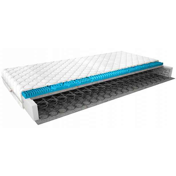 Středně tvrdá pružinová matrace 120x200 ORELIA 3
