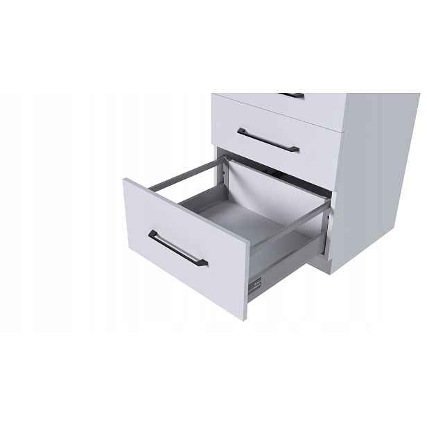 Šuplík Rejs Comfort Box Plus H135 MM L550 MM Střední Stříbrná Šedá