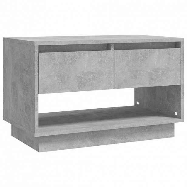 vidaXL TV skříňka betonově šedá 70 x 41 x 44 cm kompozitní dřevo