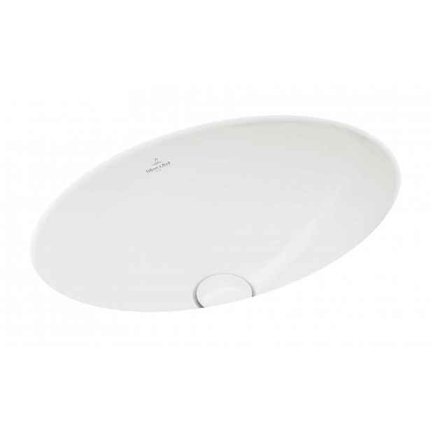 Villeroy & Boch Loop&Friends - Umyvadlo vestavné, 49x33 cm, bez přepadu, alpská bílá 4A540101