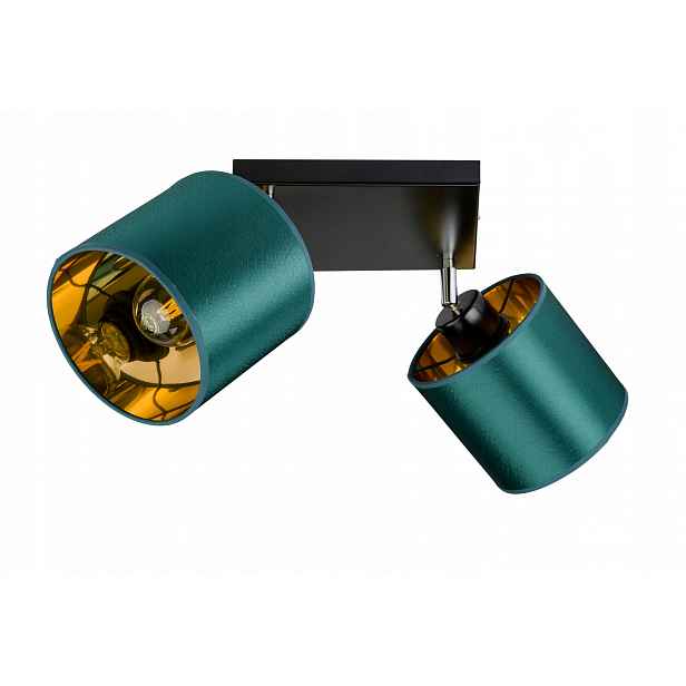 Lampa stropní svítidlo pohyblivý lustr sufiová Abażur zlatá