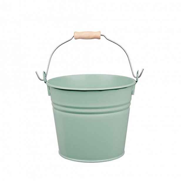 Butlers ZINC Kbelík 16 cm - sv.zelená
