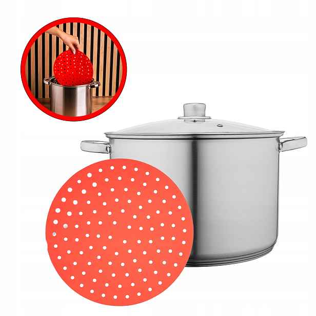 Hrnec Z Nerezové oceli podložka na vaření Altom Design Fabio 11,5 l