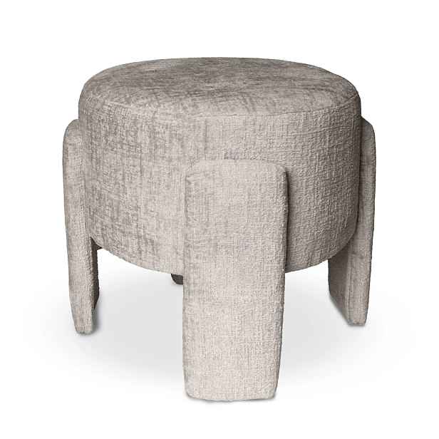 Kontrast Designový taburet Osaka 42 cm béžový