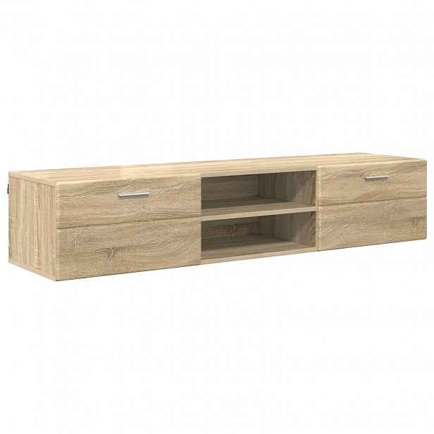 vidaXL Dřevěná skříň 150 x 39 x 30 cm Sonoma dub Kompozitní dřevo