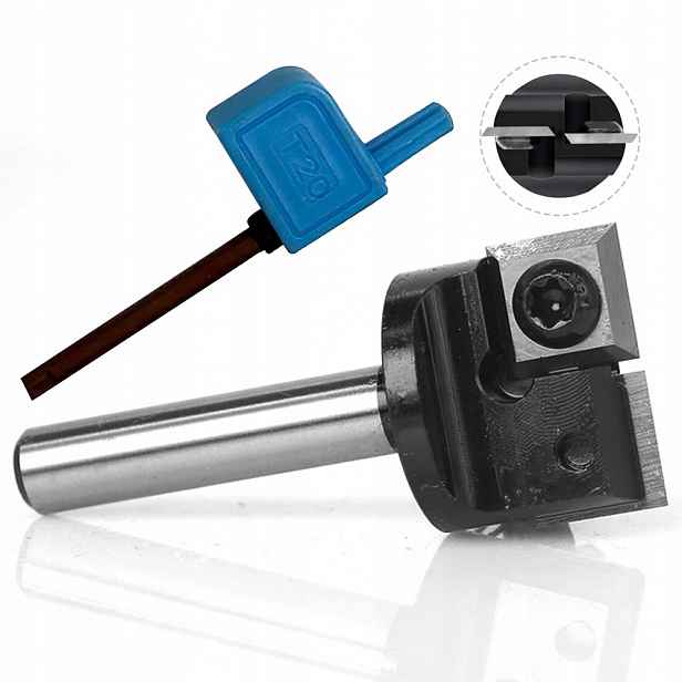 Přímá fréza na dřevo s stopkou 6 mm, fréza na dřevo, velikost 25,4 mm