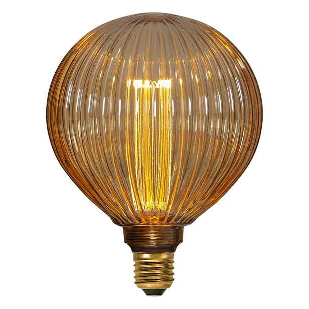 Teplá LED dekorativní žárovka E27, 1 W NGC Stripe – Star Trading