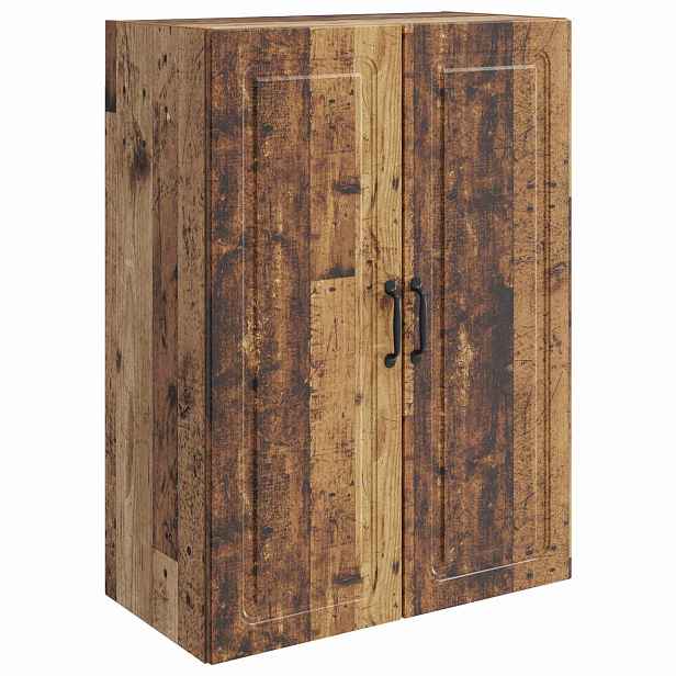 vidaXL Nástěnná skříň 66 x 34,5 x 90 cm Kompozitní dřevo Staré dřevo