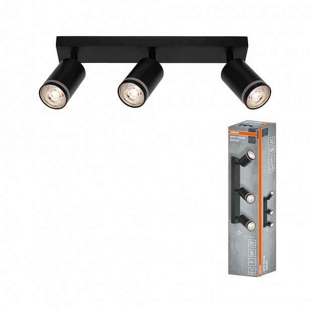 Led Spot Pulse 3XGU10 Bk