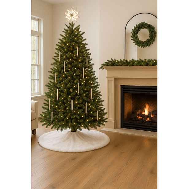 Christmas Tree Rug Yilbasi - Off White 6