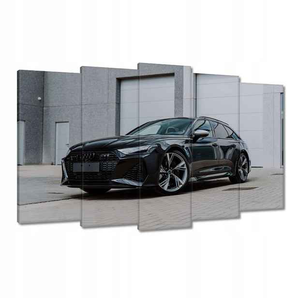 Obrazy 100x60 Černý automobil Audi