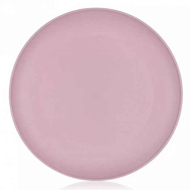 Talíř mělký 23,5cm plast culinaria růžový
