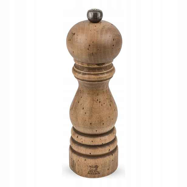 Peugeot Paris Antique Dřevěný mlýnek na sůl, 18 cm, přírodní
